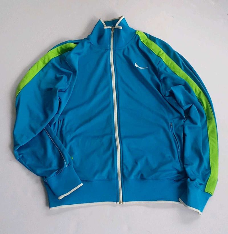 Nike Track Jacket Blue Green