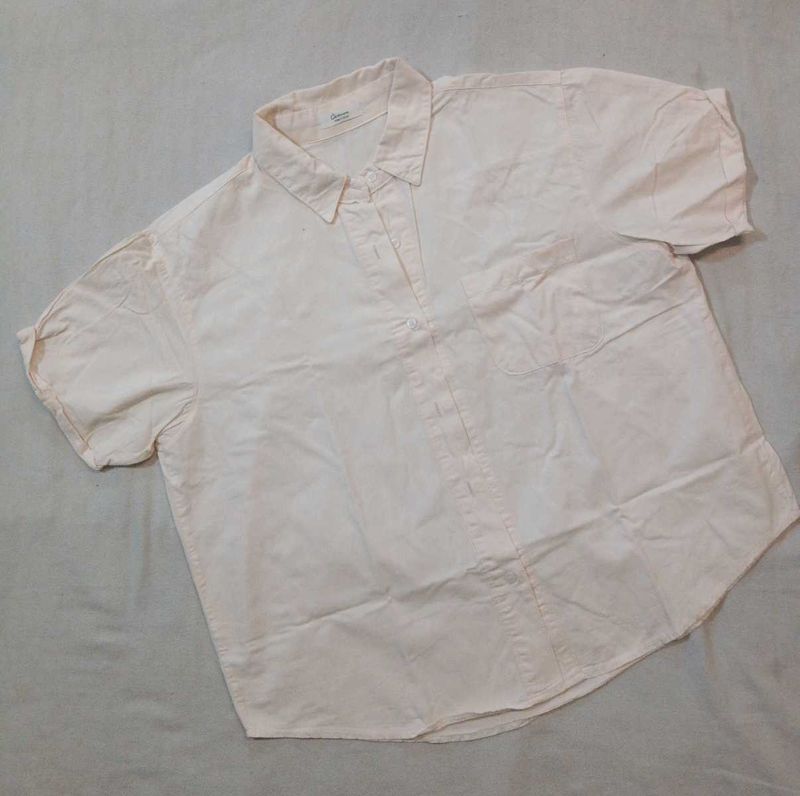 Classic Short Sleeve Button-Up Shirt