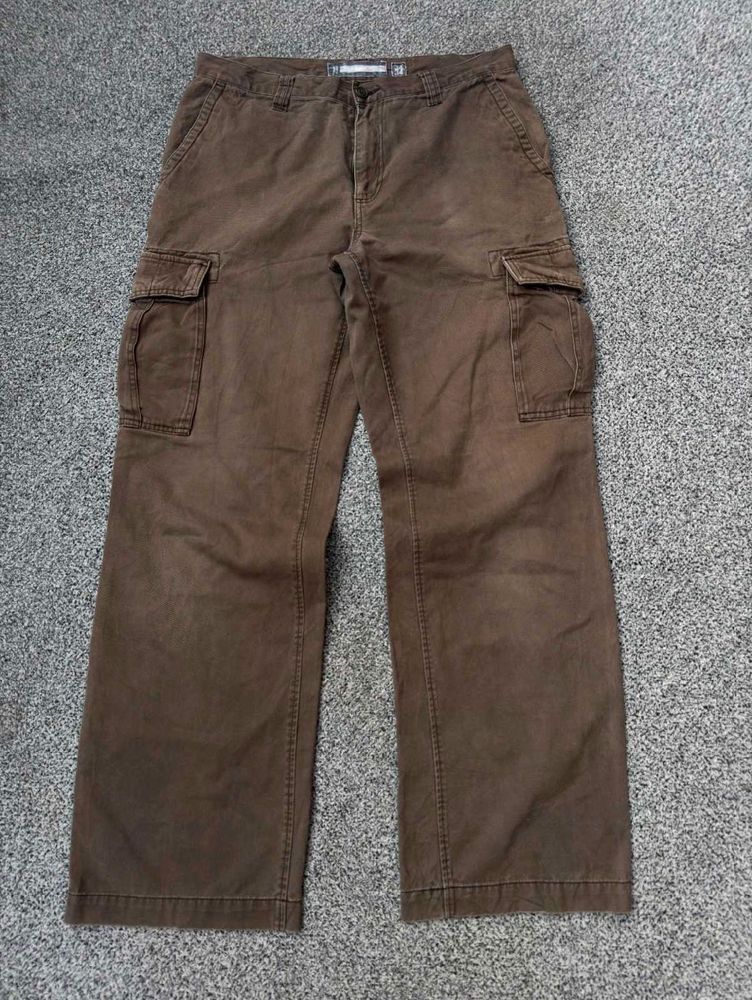 Men's Brown Cargo Pants