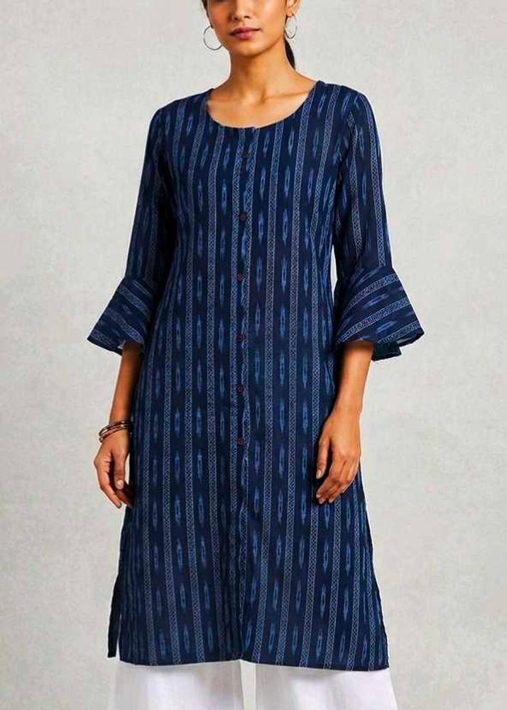 💥SALE New Kurti with bell sleeves