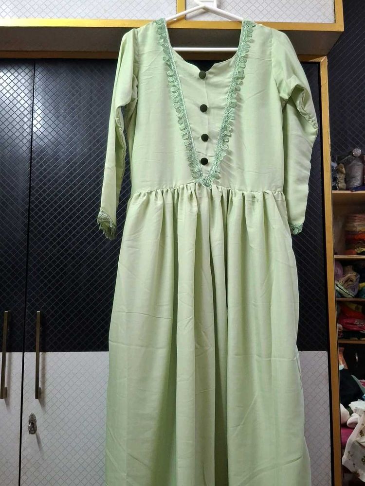 Light Green Kurti dress