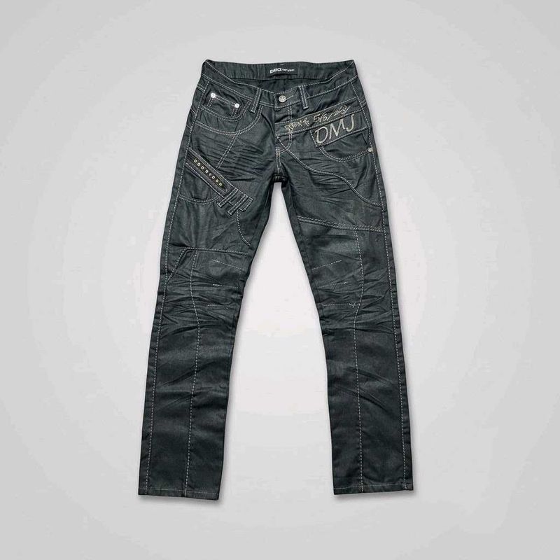DMJ DayMen 'Y2K Biker' Contrast Stitch Jeans