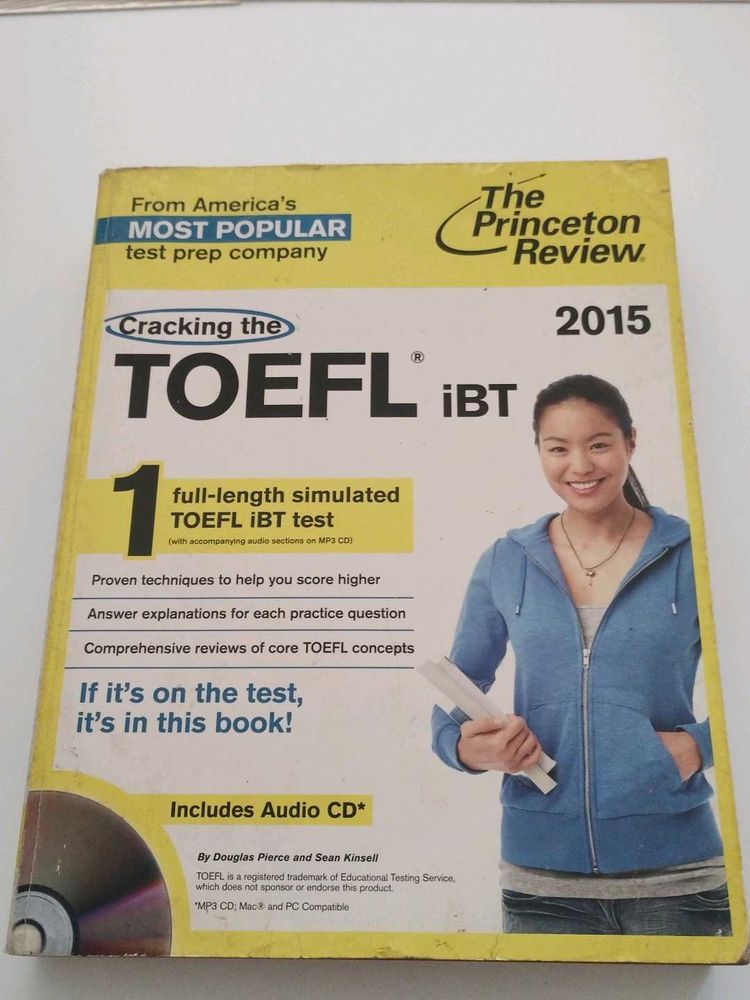 Cracking the TOEFL iBT 2015 Book