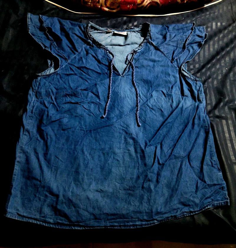 Denim Tunic Top XXL