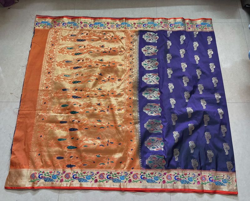 Beautiful Paithani Silk Saree