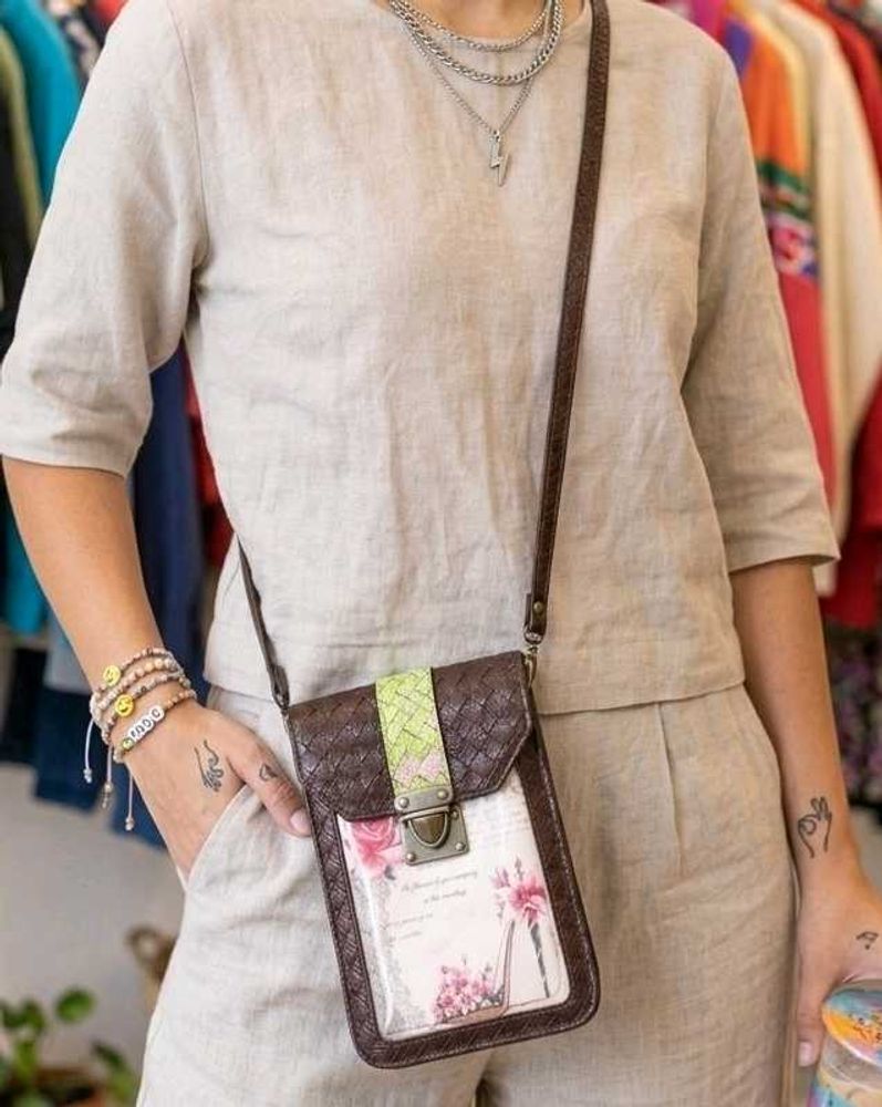 Floral Crossbody Phone Bag