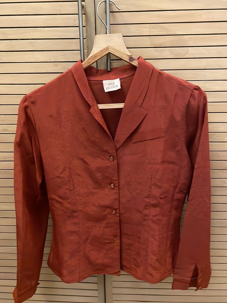 Silk Fireball Top, ladies , Maroon