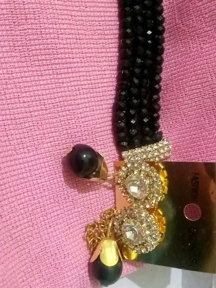 Statement Beaded Necklace