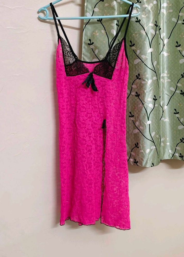 Lace Trim Nightgown