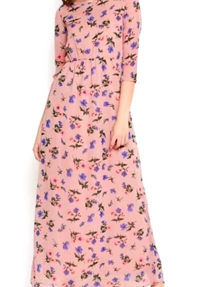 Flowy Floral Maxi Dress
