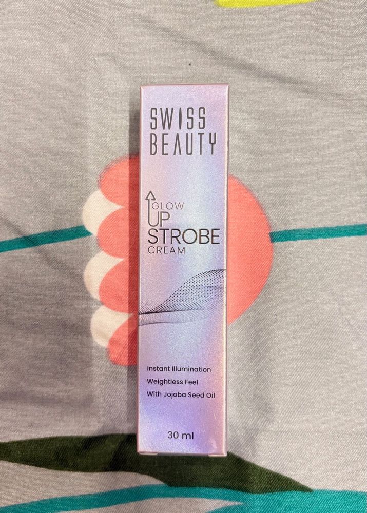 Swiss Beauty Glow Up Strobe Cream - Pink twilight