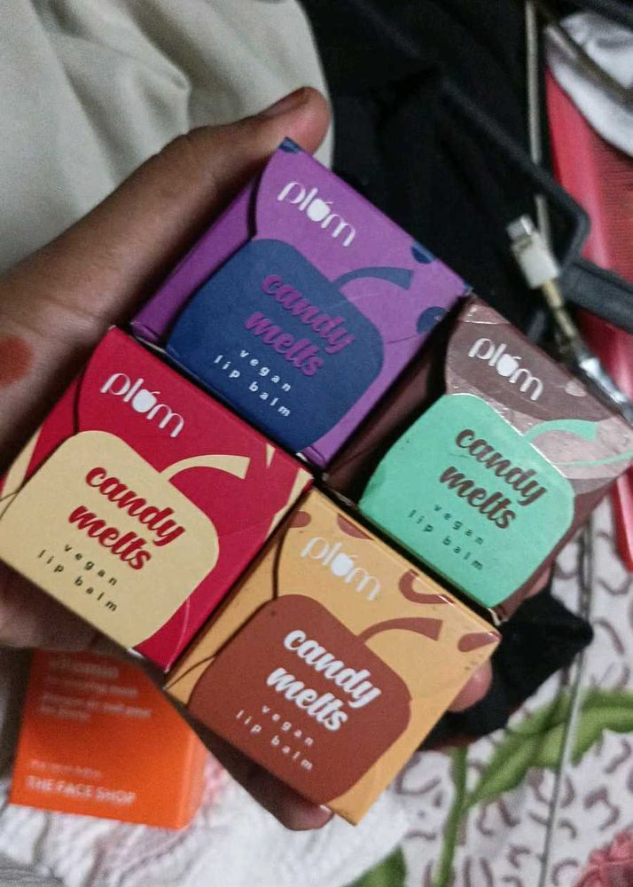 Plum Candy Melts Vegan Lip Balm Collection