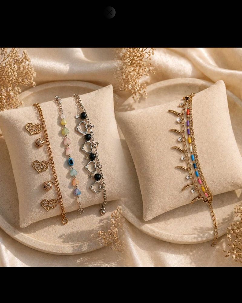 Bracelet and anklet Boho Beaded Charm