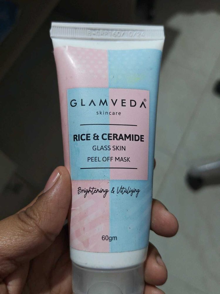 Glamveda Rice &amp; Ceramide Peel Off Mask
