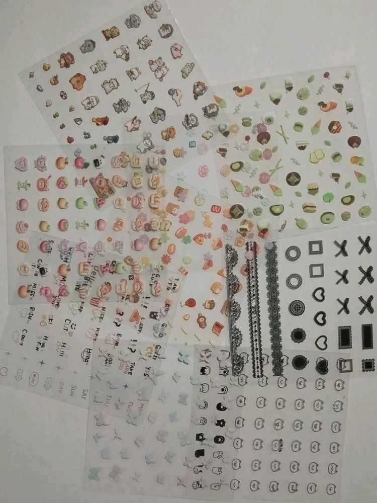 Cute Sticker Sheets - Kawaii &amp; More