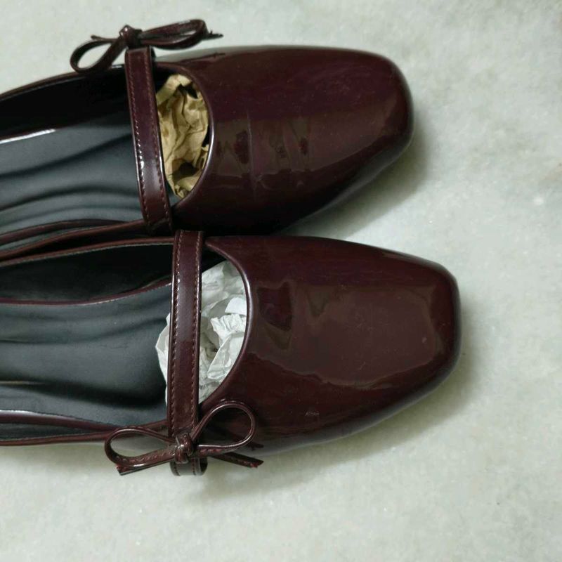 Patent Mary Jane Ballet Flats