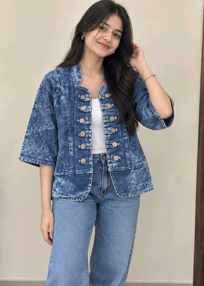 Stylish Blue Denim Jacket