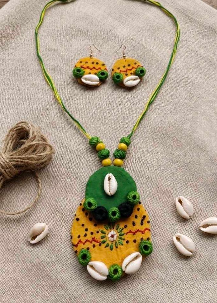 Handmade Terracotta Jewellery Set