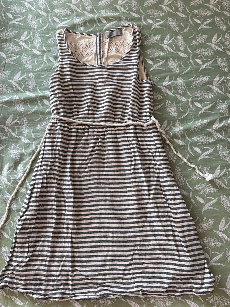 Vero Moda Striped Sleeveless Maxi Dress