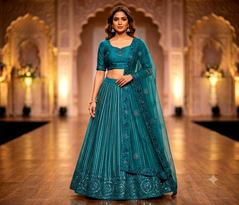 StunningRama Siqvece  Lehenga Choli Set
