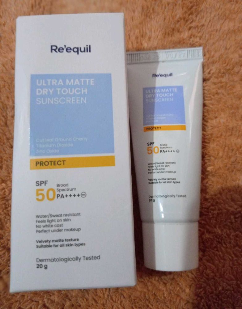 Requil Sunscreen With Freebie
