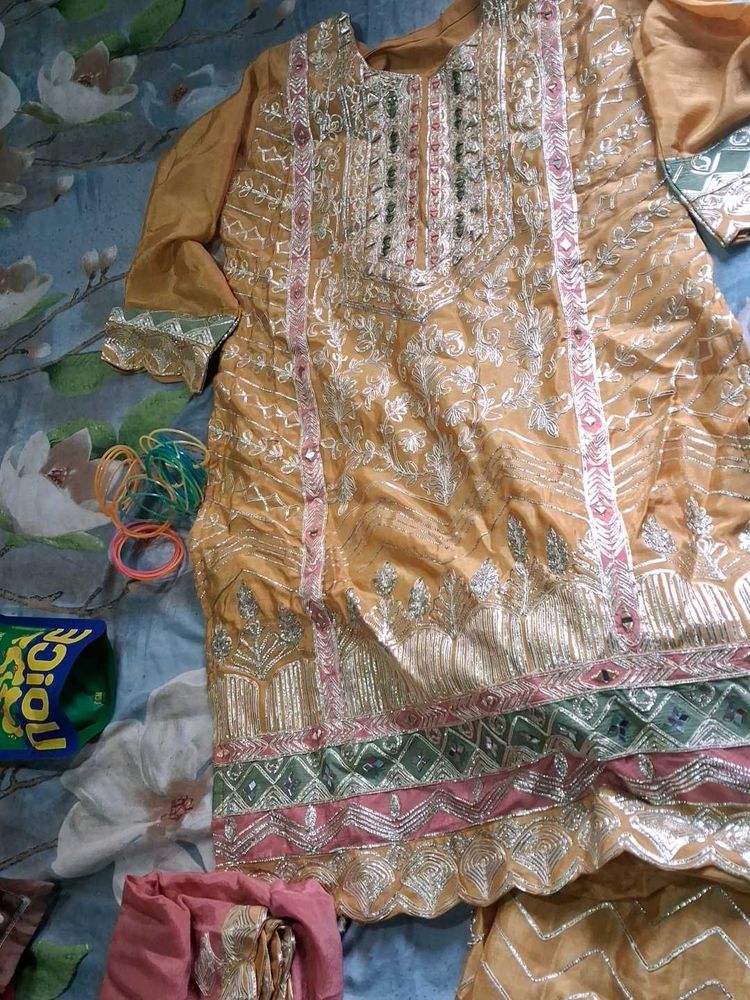 Designer Embroidered Kurta Set