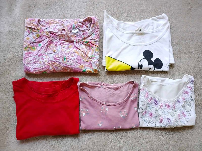 Bundle of 5 Women's T-Shirts