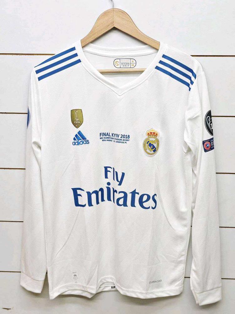 Real Madrid Jersey 2018 embroidery