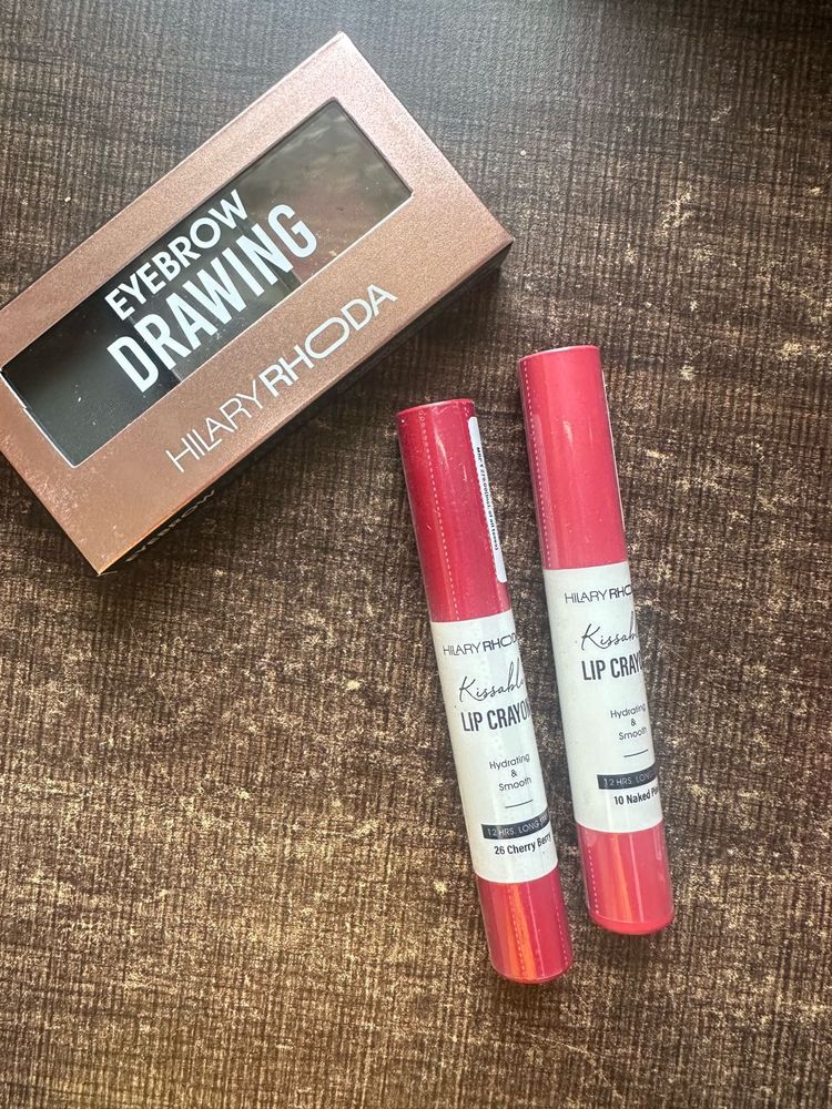 Hilary Rhoda Lip Crayons &amp; Eyebrow Drawing Kit