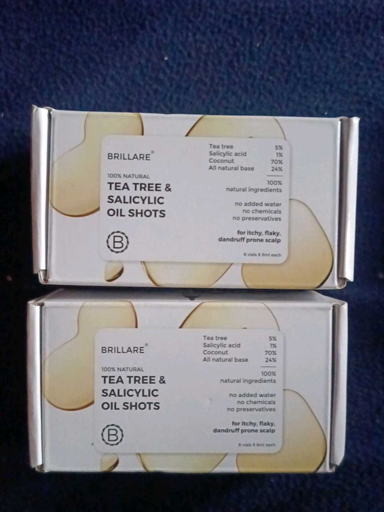 Brillare Tea Tree &amp; Salicylic Oil Shots pack of 2