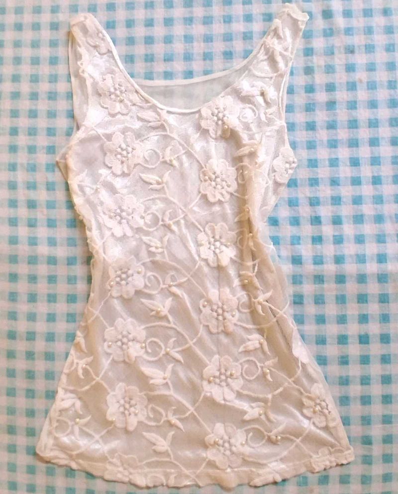 Vintage Floral Lace top