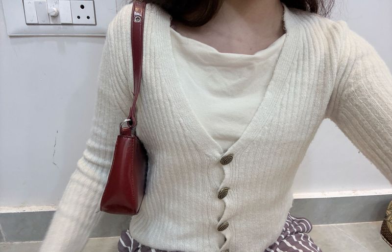Cozy Cream Knit Cardigan