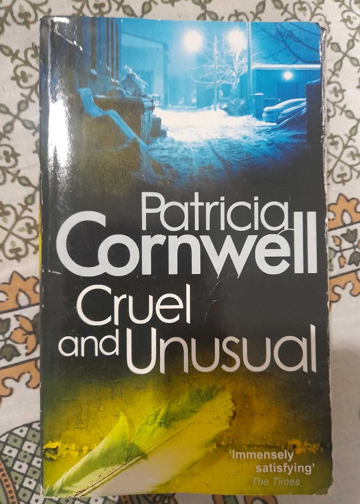 Patricia Cornwell Cruel and Unusual Book