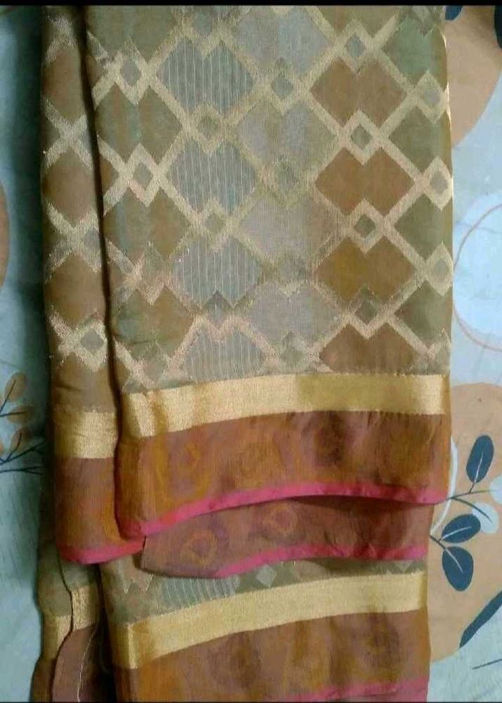 banarasi fancy Saree with blouse
