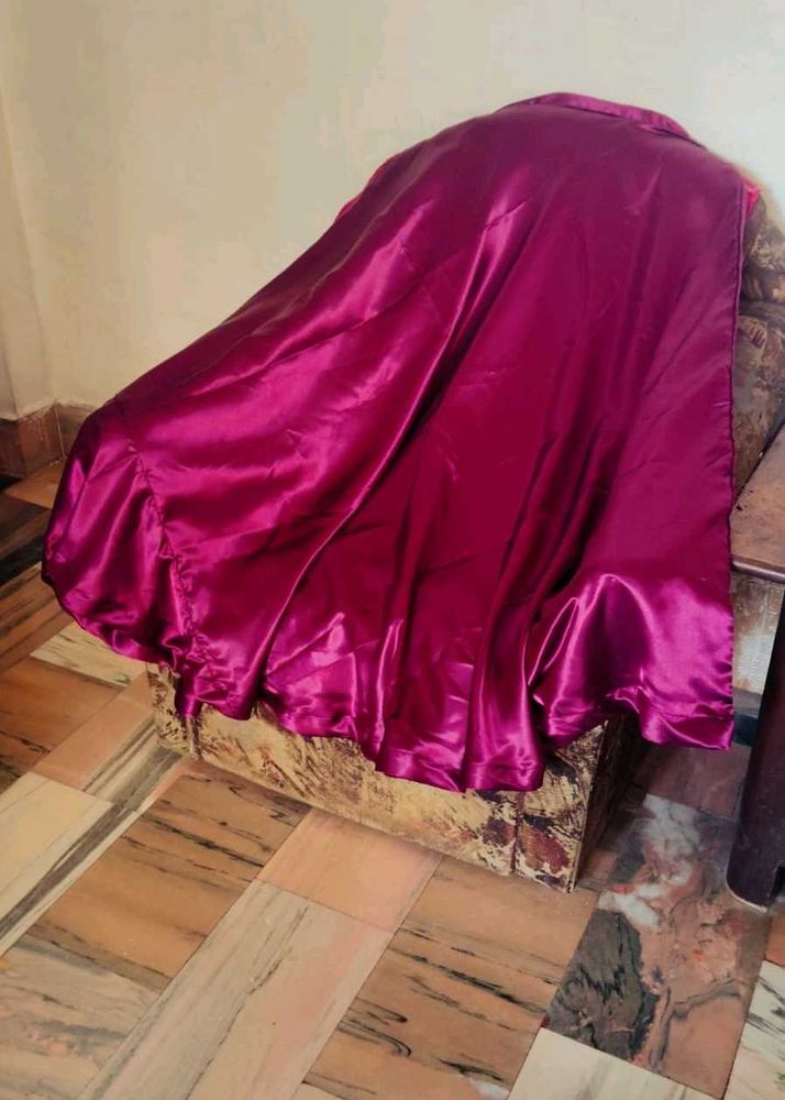beautiful bargandi color skirt for girls