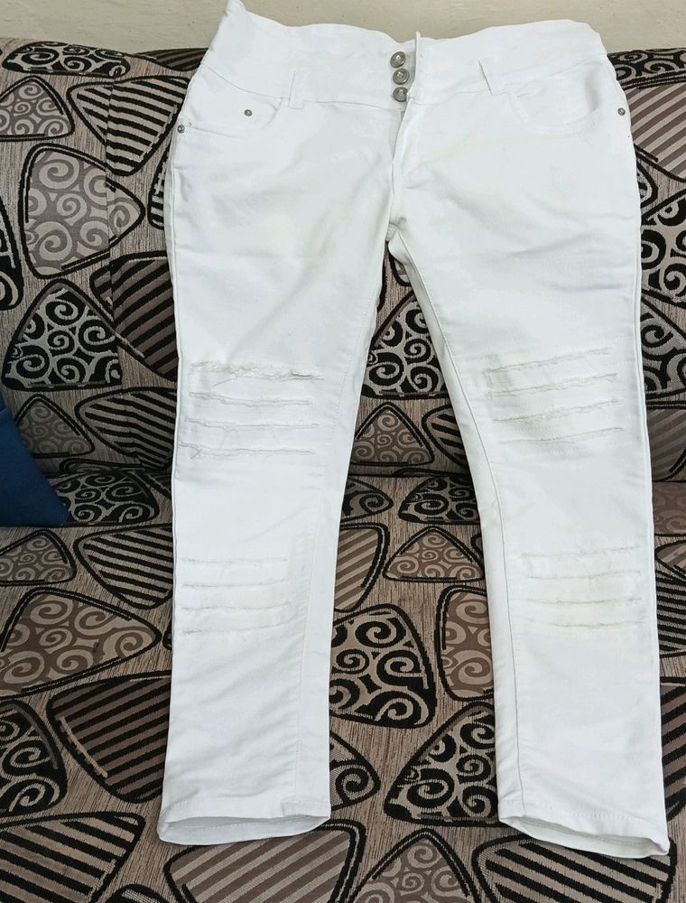 White Jeans