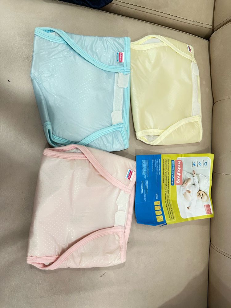 6-9 Month Medium Size Baby hug Water Proof Nappy
