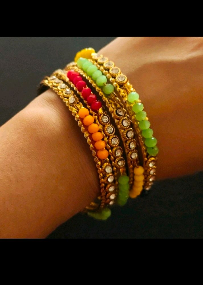 🆕unused unique multicolour bangles