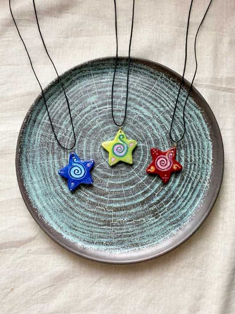 Mystic Swirl Star Pendant Necklaces (Any 1)