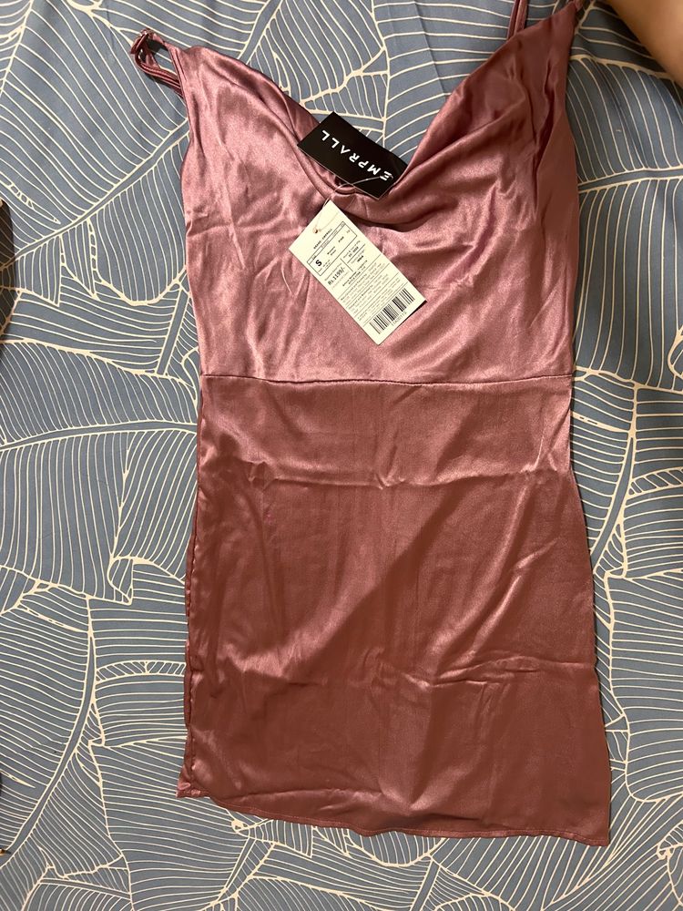 EMPRALL SATIN DRESS