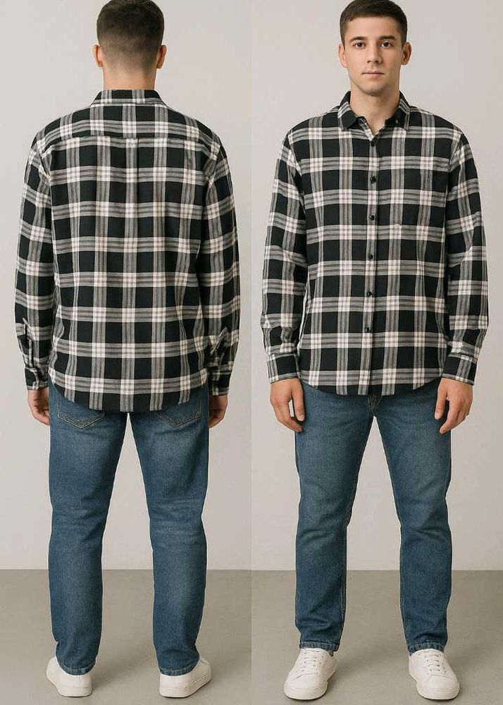 Checkered Flannel Shirt