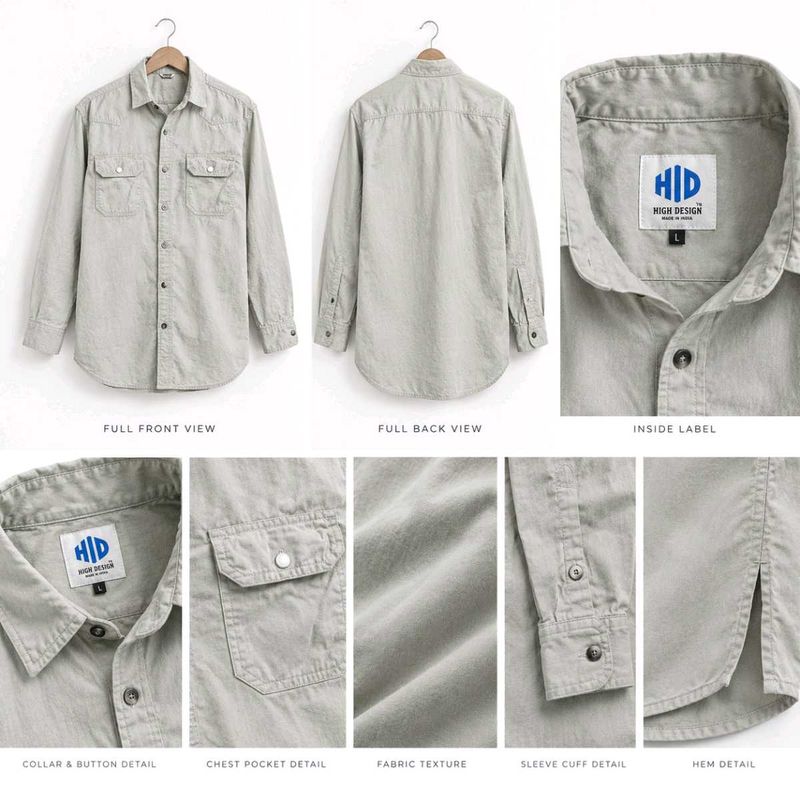 Men's Casual Long Sleeve Shirt