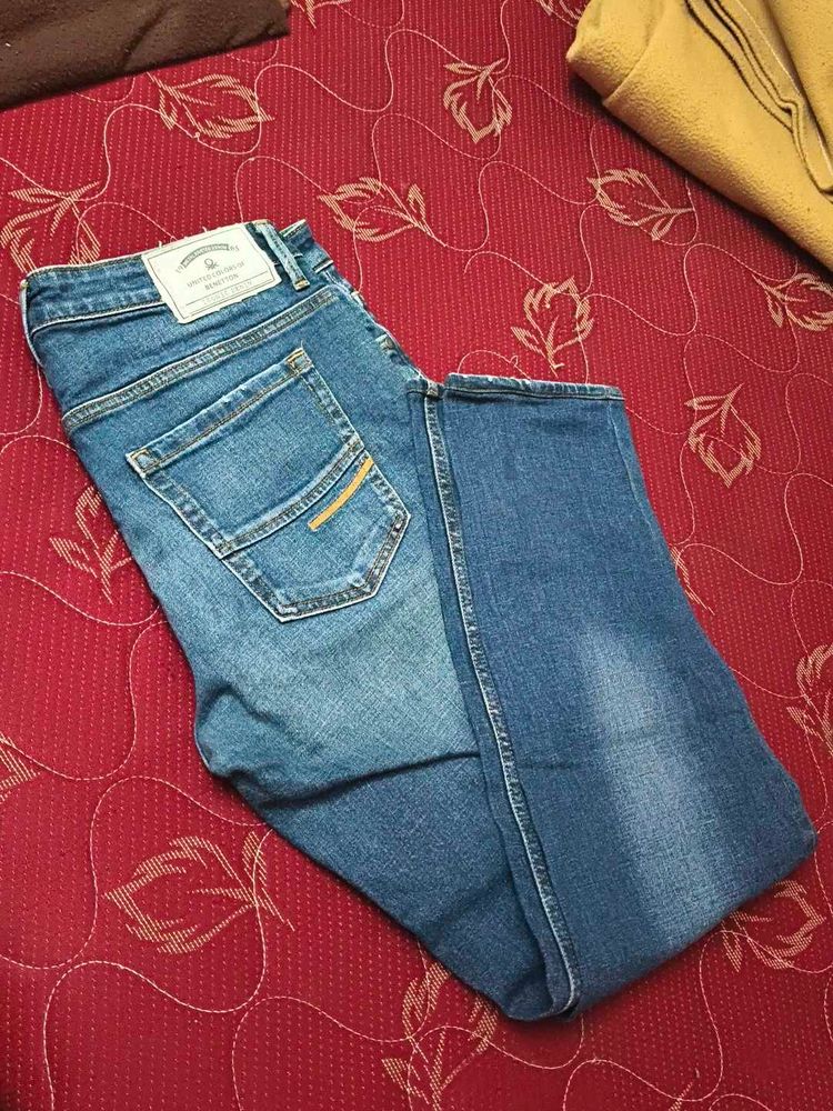 Stylish Blue Denim Jeans