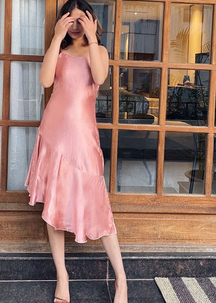 Elegant Satin Slip Dress