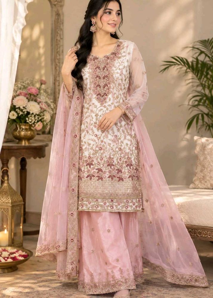 Elegant Embroidered Kurta Set