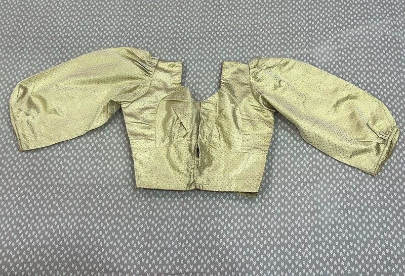 Gold Brocade Blouse