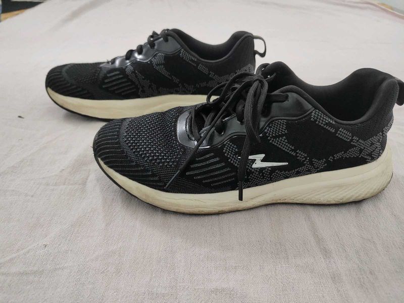 Athco Men's Black Athletic Running Shoes