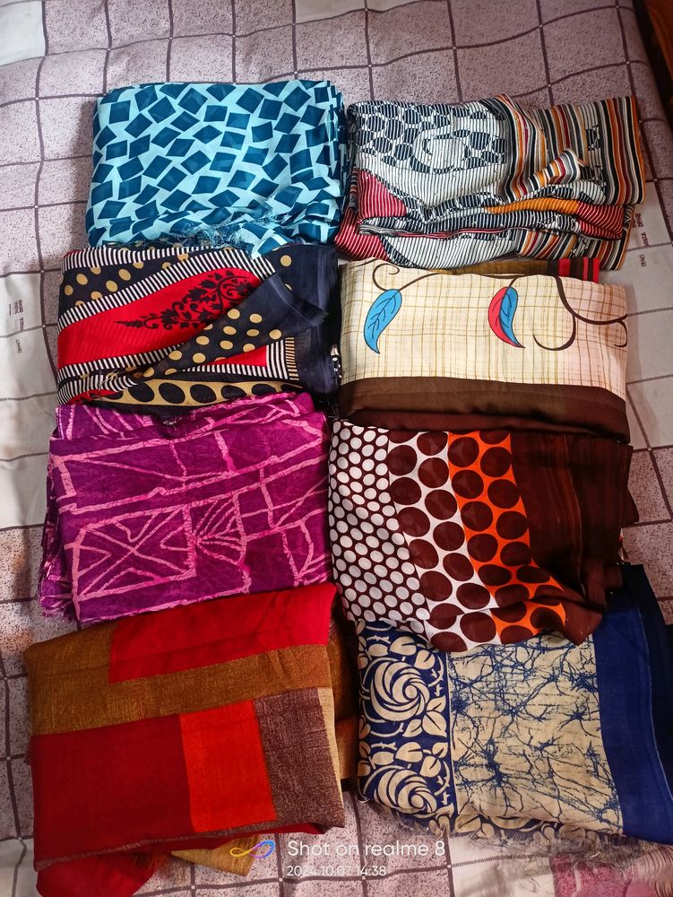 Colorful 8 Sarees