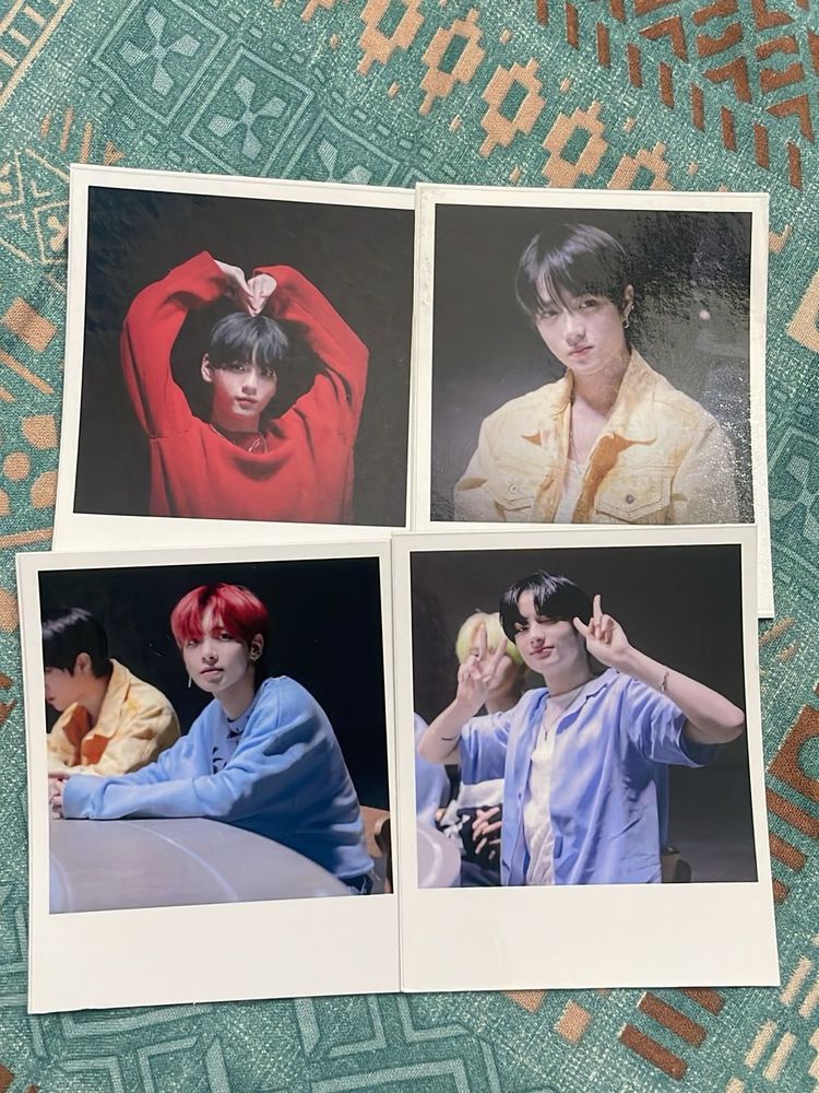 TXT Polaroid photocards