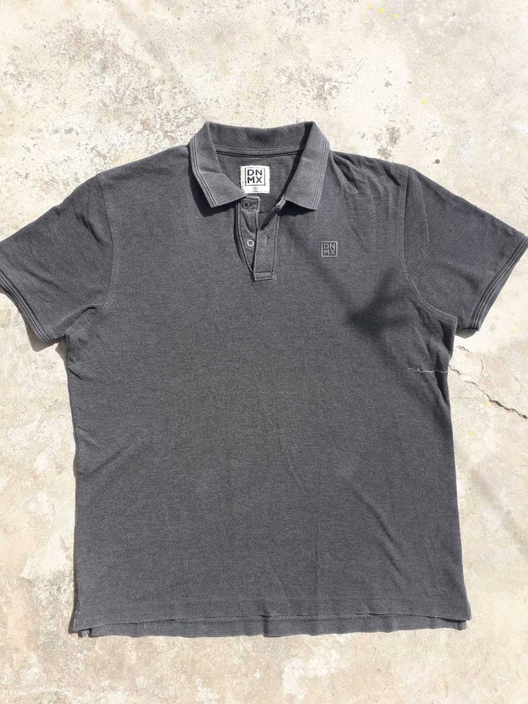 Grey polo T-Shirt DNMX